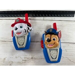 Paw Patrol Marshall Chase Walkie Talkies Blue Red PW-207 Kids Toy Radios